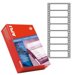 Etikety tabelačné 88,9x36mm APLI 1 radové Etikety tabelačné 88,9x36mm APLI 1 radové