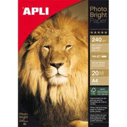 Fotopapier APLI A4 Bright, 240g, 20 hárkov Fotopapier APLI A4 Bright, 240g, 20 hárkov