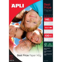 Fotopapier APLI A4 Best Price lesklý, 140g, 100 hárkov Fotopapier APLI A4 Best Price lesklý, 140g, 100 hárkov