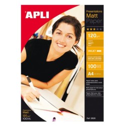Fotopapier APLI A4 matný,120g, 100 hárkov Fotopapier APLI A4 matný,120g, 100 hárkov