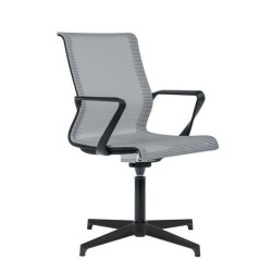 Konferenčná stolička EPIC CONFERENCE čierna/sivá 