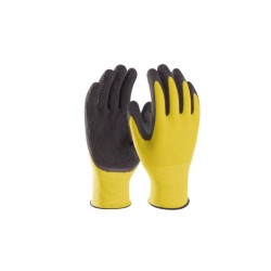 Rukavice nylonové polomáčané PETRAX veľ. 10/XL Rukavice nylonové polomáčané PETRAX veľ. 10/XL