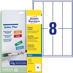Magnetické popisovacie štítky Avery 50mm x 140m Magnetické popisovacie štítky Avery 50mm x 140m