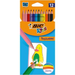 Farbičky BIC Tropicolors 12ks 