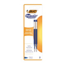 Náhradná náplň do gélového rollera BIC Gel modrá 2ks Náhradná náplň do gélového rollera BIC Gel modrá 2ks
