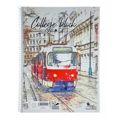 Blok College Notes A4 50 listov linajkový Blok College Notes A4 50 listov linajkový
