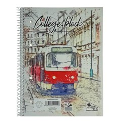 Blok College Notes A5 50 listov linajkový Blok College Notes A5 50 listov linajkový