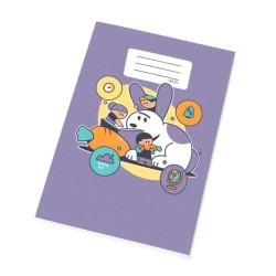 Zošit 423 so špeciálnou liniatúrou A4 20 listový Zošit 423 so špeciálnou liniatúrou A4 20 listový