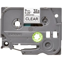 Samolepiaca páska Brother TZe-121 9 mm priehľadná/čierna 