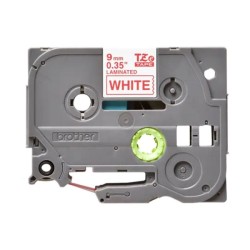 Samolepiaca páska Brother TZ-222 9 mm biela/červená 