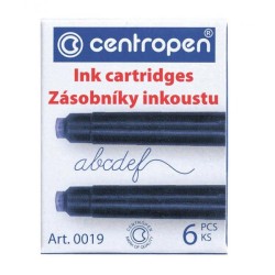 Atramentové bombičky Centropen 0019 6ks 