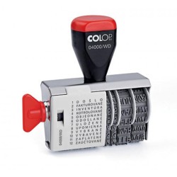 Pečiatka Colop 04000/WD - 12 slov + dátum Pečiatka Colop 04000/WD - 12 slov + dátum