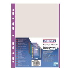 Euroobal DONAU A4 40mic s fialovým okrajom Euroobal DONAU A4 40mic s fialovým okrajom