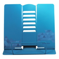 Stojan na knihy DONAU kovový, pre mládež, modrý Stojan na knihy DONAU kovový, pre mládež, modrý