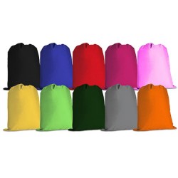 Vrecko na prezuvky DONAU jednofarebné mix 10 farieb 20ks 