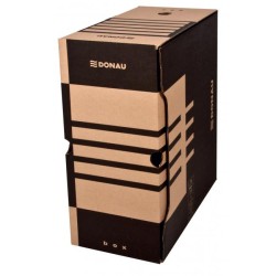 Archívny box DONAU 155mm hnedý Archívny box DONAU 155mm hnedý