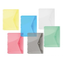 Plastový obal A4 s cvočkom a eurodierovaním DONAU priehľadný Plastový obal A4 s cvočkom a eurodierovaním DONAU priehľadný