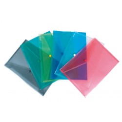 Plastový obal A4 s cvočkom DONAU červený Plastový obal A4 s cvočkom DONAU červený