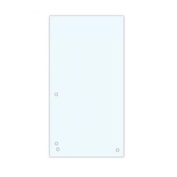 Kartónový rozraďovač DONAU úzky biely 