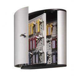 Skrinka na 36 kľúčov DURABLE KEY BOX 36 strieborná Skrinka na 36 kľúčov DURABLE KEY BOX 36 strieborná