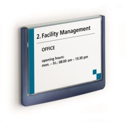 Informačná tabuľka Click Sign 149x105,5 modrá Informačná tabuľka Click Sign 149x105,5 modrá