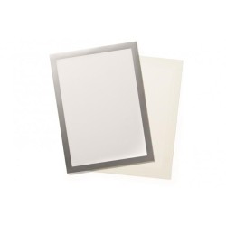 Duraframe Grip A4 strieborný 