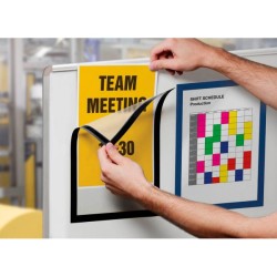 Magnetický DURAFRAME MAGNETIC A4 čierny 1 kus Magnetický DURAFRAME MAGNETIC A4 čierny 1 kus