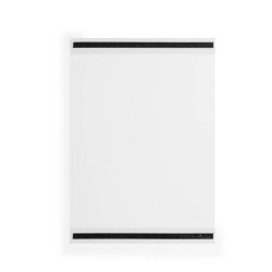 Magnetický držiak dokumnetov DURABLE rPET A3 , zasúvateľný, transparentný, 5 ks 