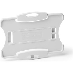 Visačka na plastovú kartu otvorená DURABLE ECO sivá 87x54mm 10ks Visačka na plastovú kartu otvorená DURABLE ECO sivá 87x54mm 10ks