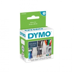 Samolepiace etikety Dymo LW 25x13mm viacúčelové biele Samolepiace etikety Dymo LW 25x13mm viacúčelové biele
