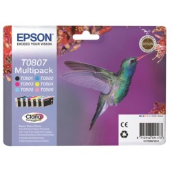 Atramentová náplň Epson C13T080740 CMYK+LC+LM multipack pre SP R265/R285/R360 Atramentová náplň Epson C13T080740 CMYK+LC+LM multipack pre SP R265/R285/R360