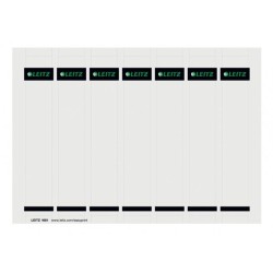 Chrbtové štítky potláčatelné pre zakladače Leitz 180° šírka chrbta 52 mm Chrbtové štítky potláčatelné pre zakladače Leitz 180° šírka chrbta 52 mm