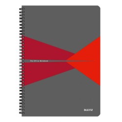 Blok College Leitz Office A4 90 listov linajkový červený Blok College Leitz Office A4 90 listov linajkový červený