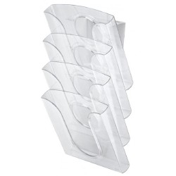 Prezentačná sada so 4 odkladačmi číra Prezentačná sada so 4 odkladačmi číra