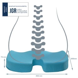 Vankúš na sedenie Leitz Cosy Ergo kľudný modrý 