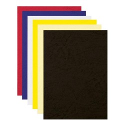 Kartónové obálky na krúžkovú väzbu Delta koža A4 biele Kartónové obálky na krúžkovú väzbu Delta koža A4 biele