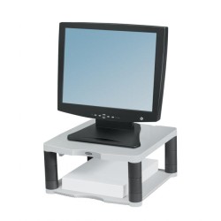 Stojan pod monitor Premium platinový 