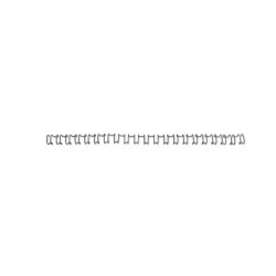 Drôtové hrebene GBC Multibind 21kr. 8mm čierne 