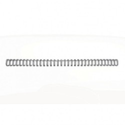 Drôtové hrebene GBC 6mm čierne 3:1 