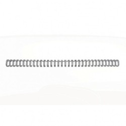 Drôtové hrebene GBC 8mm čierne 3:1 