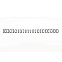 Drôtové hrebene GBC 9,5mm čierne 3:1 