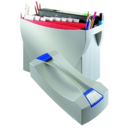 Prenosný box na závesné obaly HAN SWING s vekom sivý Prenosný box na závesné obaly HAN SWING s vekom sivý