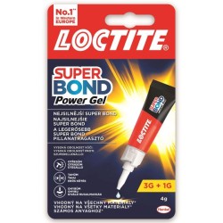 Sekundové lepidlo Loctite Super Bond Power Gel 4 g Sekundové lepidlo Loctite Super Bond Power Gel 4 g