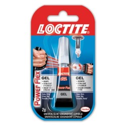 Sekundové lepidlo Loctite Super Bond Power Flex Gel 2g Sekundové lepidlo Loctite Super Bond Power Flex Gel 2g