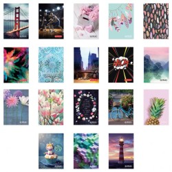 Obal na kreditné karty Herlitz 8 listov - mix motívov Obal na kreditné karty Herlitz 8 listov - mix motívov