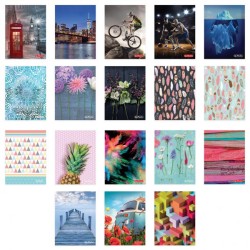 Obal na kreditné karty Herlitz 6 listov - mix motívov Obal na kreditné karty Herlitz 6 listov - mix motívov