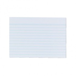 Papierové linajkové kartičky A6 Herlitz Papierové linajkové kartičky A6 Herlitz