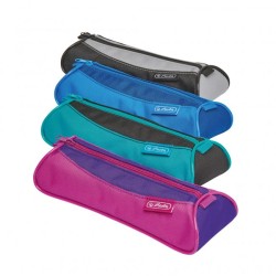 Puzdro Herlity trojuholníkové, 21x9x5cm dvojfarebné mix farieb Puzdro Herlity trojuholníkové, 21x9x5cm dvojfarebné mix farieb