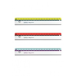 Pravítko Herlitz my.pen 17cm plastové mix farieb Pravítko Herlitz my.pen 17cm plastové mix farieb