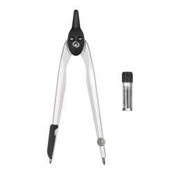 Kružidlo Herlitz + náhradné tuhy, čierne Kružidlo Herlitz + náhradné tuhy, čierne